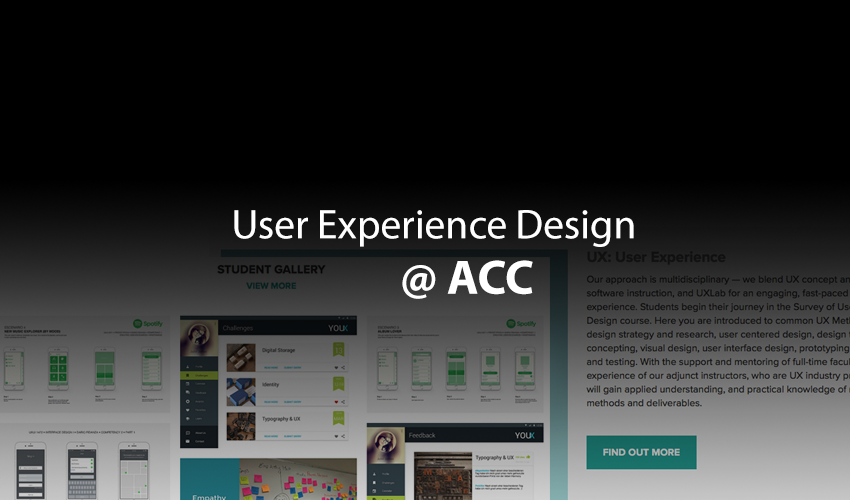 User Experience Design at ACC