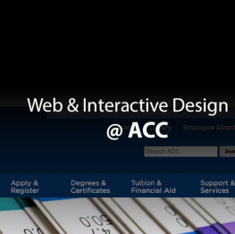 Web and Interactive Design at ACC