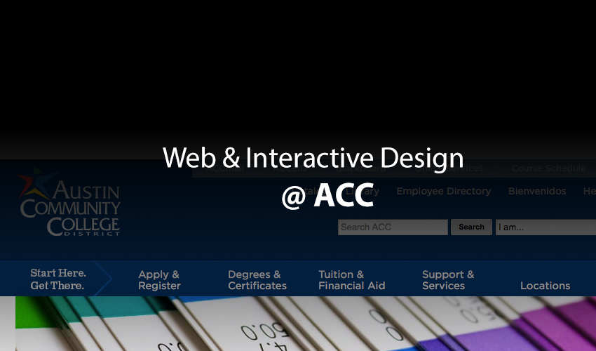 Web and Interactive Design at ACC