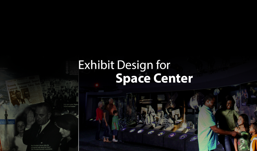 Exhibit Design for Space Center Houston